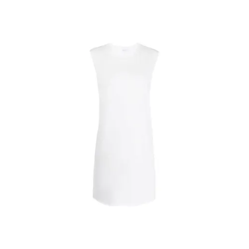 SAINT LAURENT Sleeveless Dress Women's White