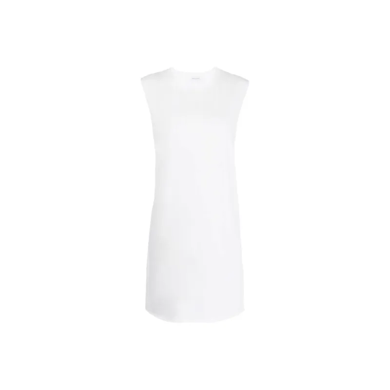 SAINT LAURENT Sleeveless Dress Women's White-0