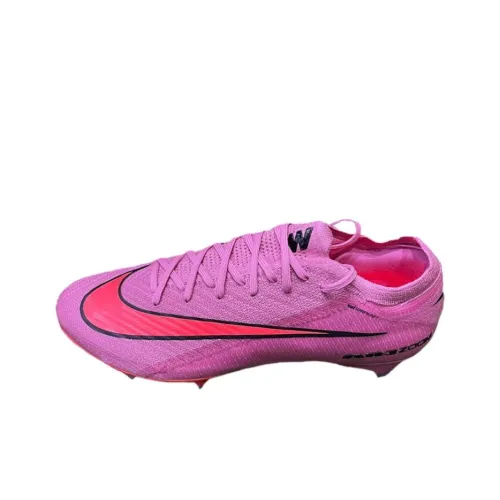 Nike Mercurial Vapor 16 Elite FG Rubber Long Studs Anti Slip Wear Resistant Soccer Shoes Unisex Purple