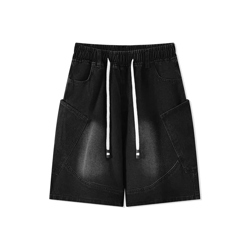 Michael Rock Denim Shorts Unisex-9