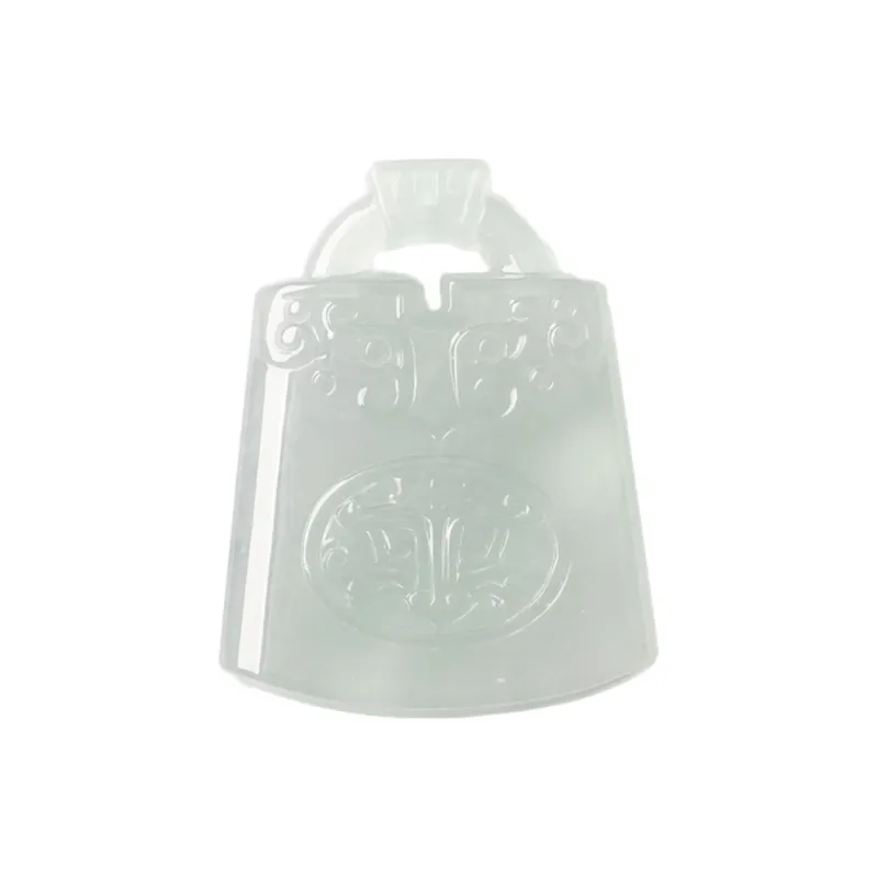 Yubo City Ice Glutinous Jadeite Pendants Unisex-0
