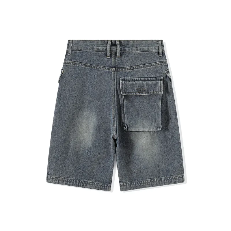 Michael Rock Denim Shorts Unisex-3