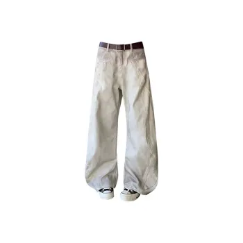 HKRXEC Jeans Men White