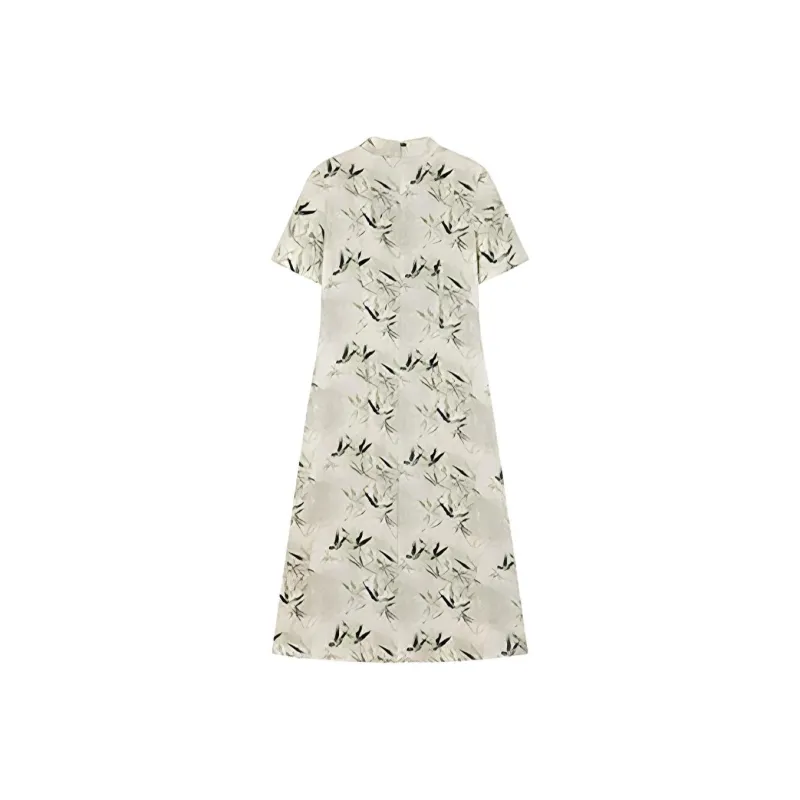 LUYOUYE Short Sleeved Dress Women's-1