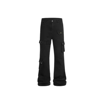 NEAR HERE Jeans Unisex Black