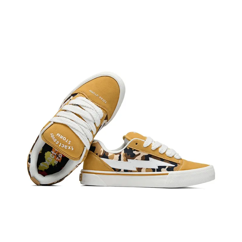 1xact Cover Slip Resistant, Abrasion Resistant, Lightweight, Breathable Low Top Skateboard Shoes Unisex-7