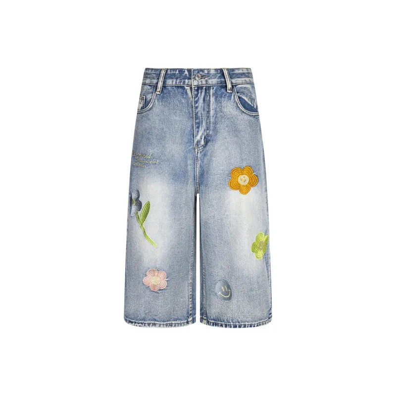 BABUGGE Denim Shorts Unisex-5