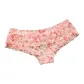 Pink Floral Green Leaf