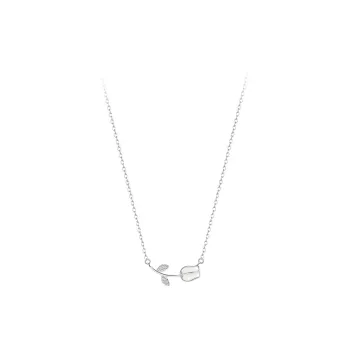 ETAHLOVE S925 Silver Necklaces Women's Birthday Surprise Anniversary Commemoration
