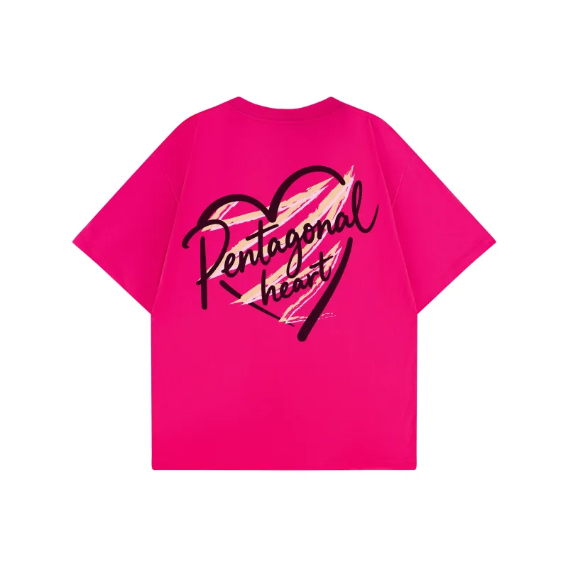 PENTAGONAL HEART T Shirt Unisex-25