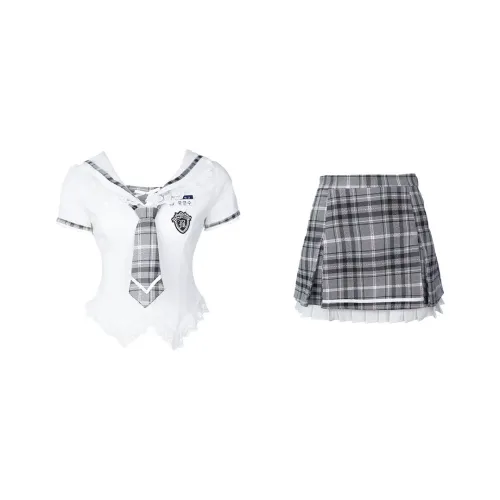 Udon House Two Piece Skirt Sets Women's