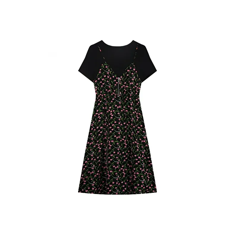 LUYOUYE Short Sleeved Dress Women's-0