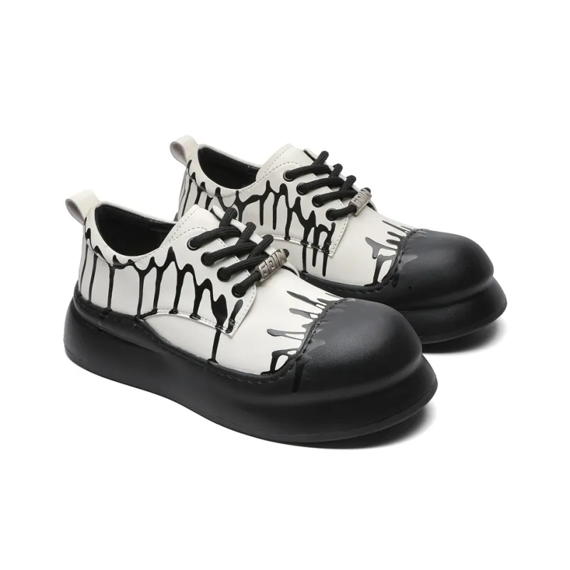 APRHE Slip Resistant, Abrasion Resistant, Lightweight, Height Increasing Low Top Skateboard Shoes Unisex-2