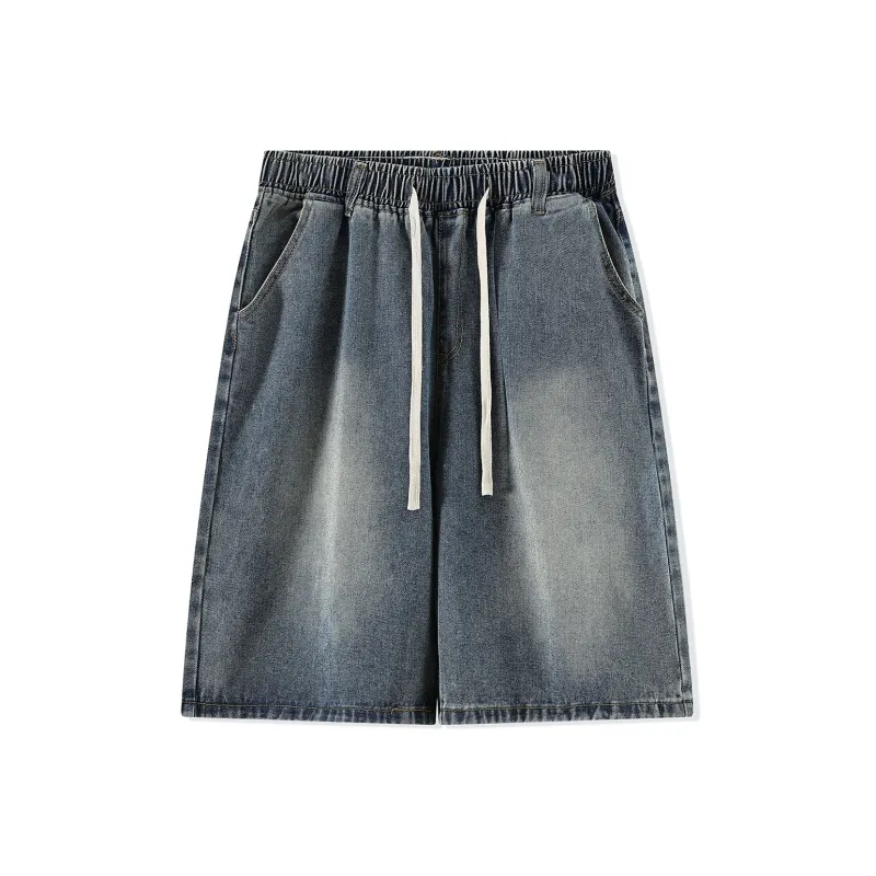 Michael Rock Denim Shorts Unisex-9