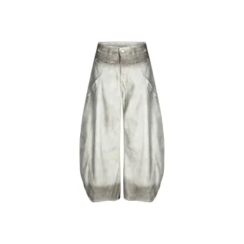 GBXM Jeans Unisex Gray