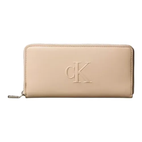 CALVIN KLEIN PU Polyurethane con Women's Apricot