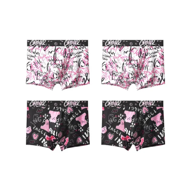 PLANDOO Underpants Men's 4 Pack-12
