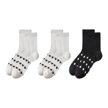 2323 Mid Calf Socks Women's 3 Pack