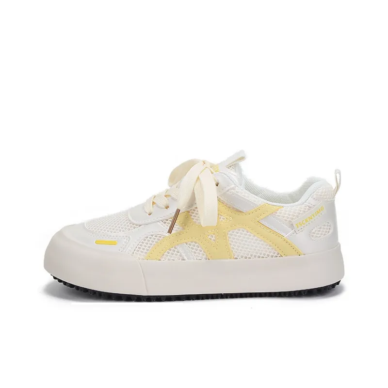 Yobn Slip Resistant And Breathable Low Top Skateboard Shoes Women's-5