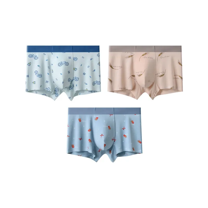 PLANDOO Underpants Men's 3 Pack-10