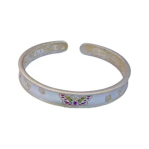 FUYUFU 999 Fine Silver Bangles Women's