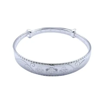 FMC 999 Fine Silver Bangles Unisex
