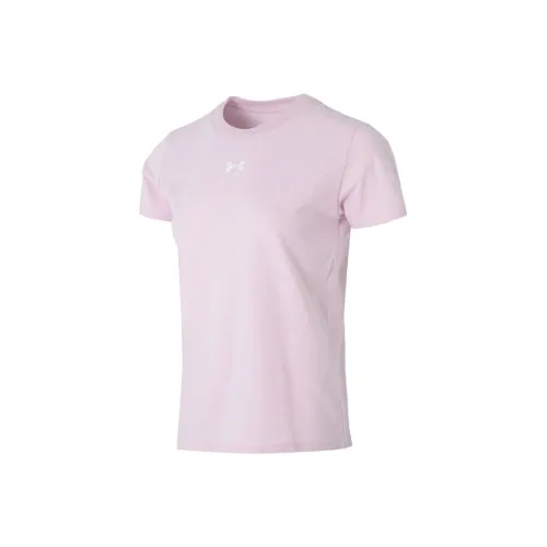 Under Armour SS25 T Shirt Women's Pink