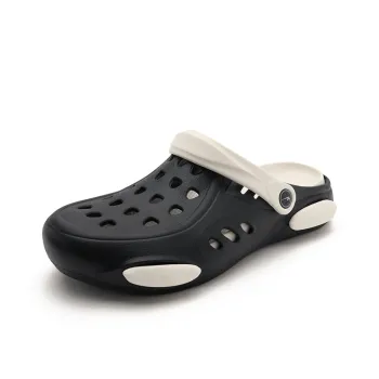 DOUBLE STAR 88 Clogs Men's Black White