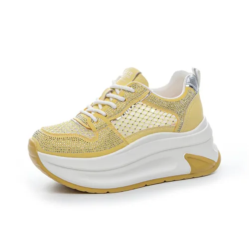The Mystery Of Glamour Low Top Chunky Sneakers Women's
