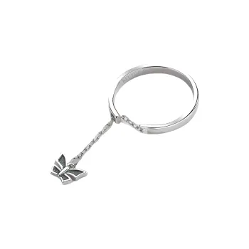 ALI THE FOX 925 Sterling Silver Rings Women's