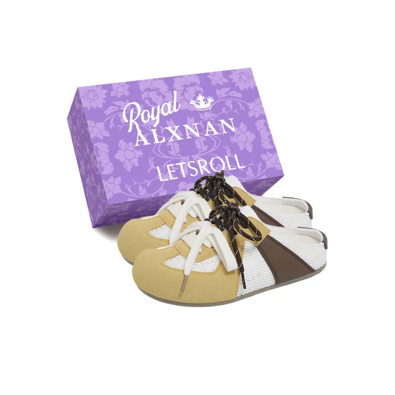 Alxnan Slip Resistant Closed Toe Slippers Women's Box-2