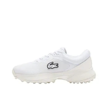 LACOSTE Anti Slip Wear Resistant Low Top Golf Shoes Women's White
