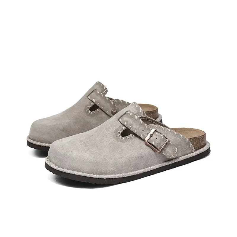ROBINHOOD Quiet Odor Resistant Abrasion Resistant Slip Resistant Closed Toe Slippers Unisex Box-3