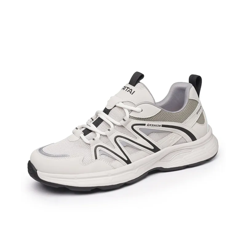Ritai Sports Slip Resistant, Abrasion Resistant, Breathable Low Top Chunky Sneakers Men's-1