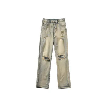 FORCEPULR Jeans Unisex Yellow Mud