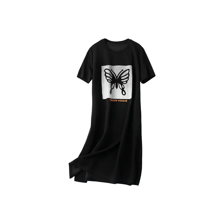 LUYOUYE Short Sleeved Dress Women's-0