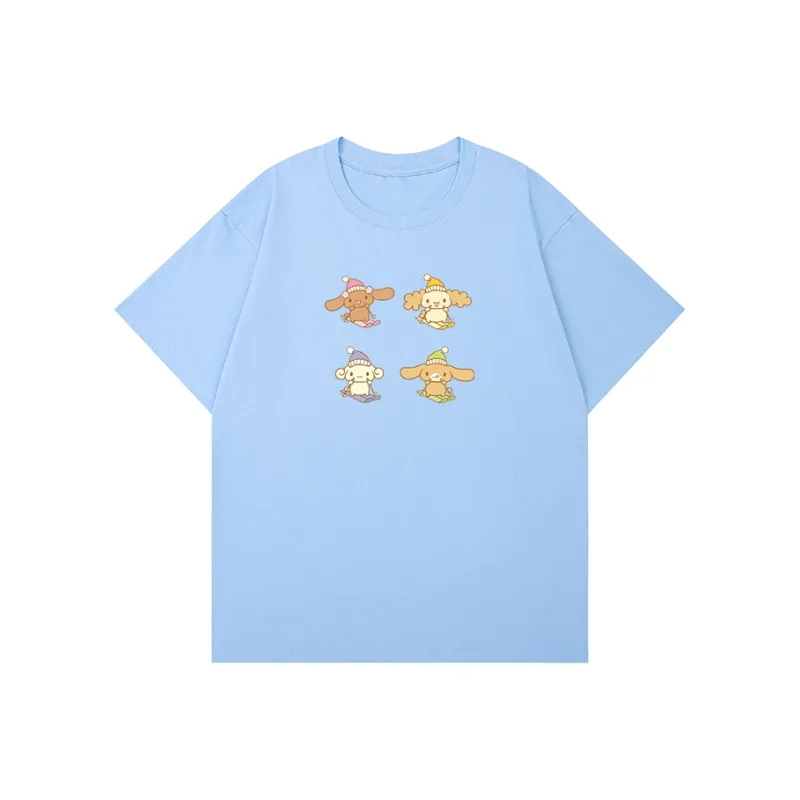 Sanrio x CINNAMOROLL Yugui Dog T Shirt Unisex-8