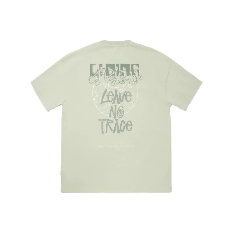 LiNing T Shirt Unisex Desert Green-0