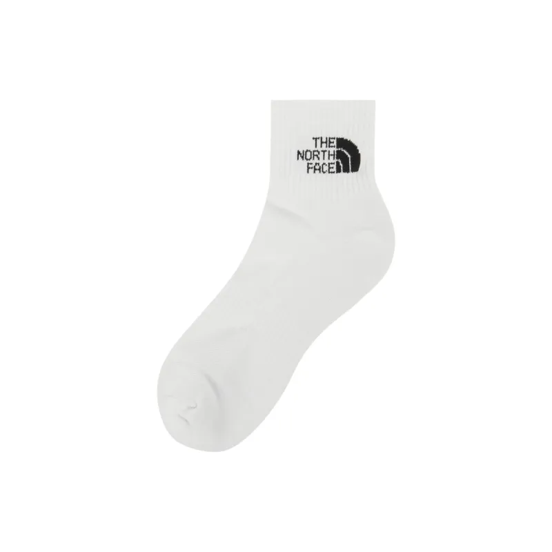 THE NORTH FACE Ankle Socks Men's 4 Pack White-1