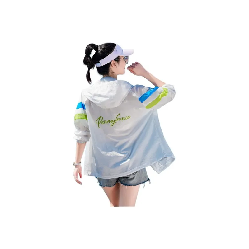 Flowers In Water Cropped Coat Women's-4