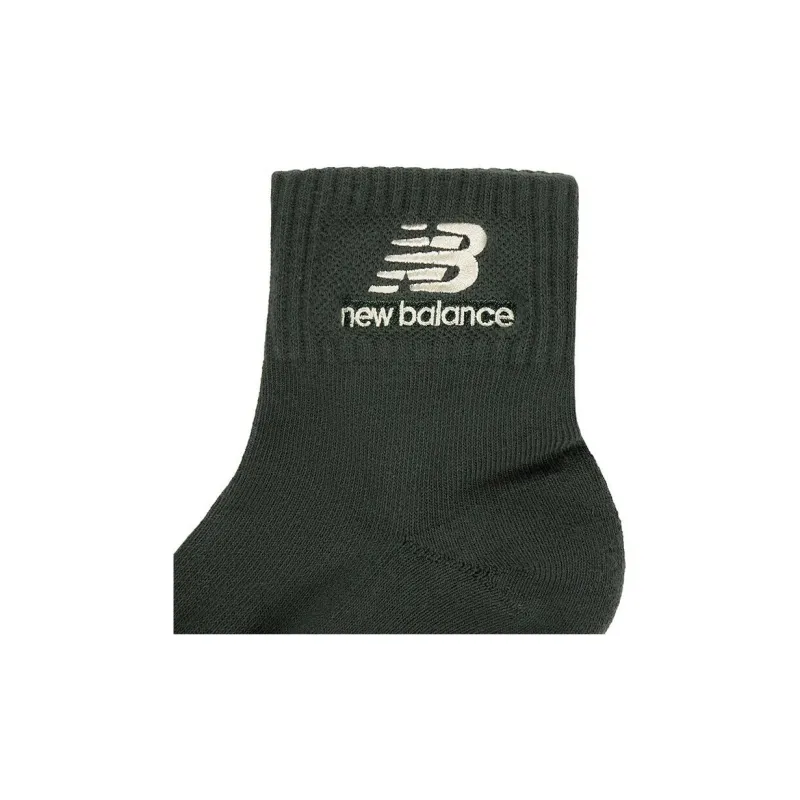 New Balance Ankle Socks Unisex 1 Pack Army Green-3