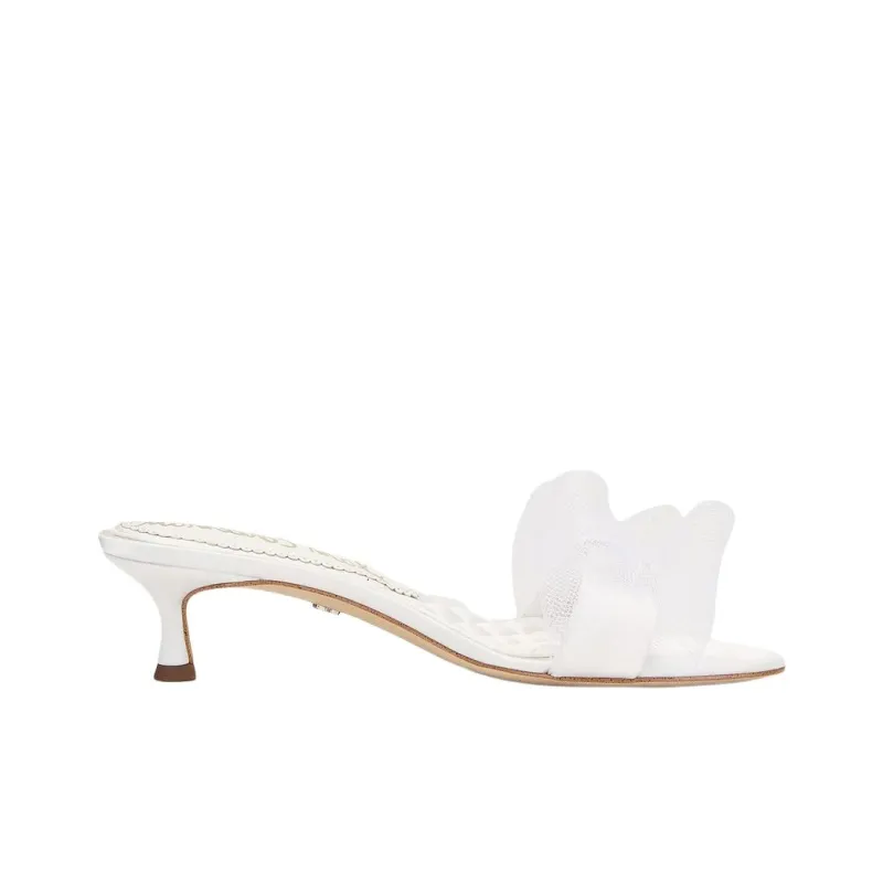 SAM EDELMAN Abrasion Resistant Slide Slippers Women's White-1