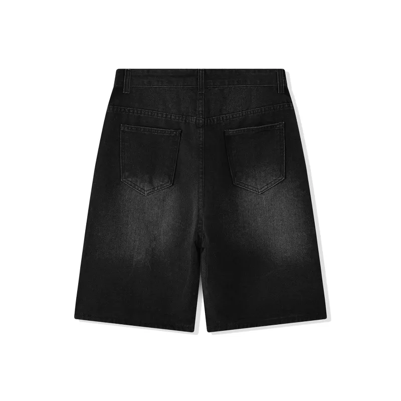 Michael Rock Denim Shorts Unisex-1