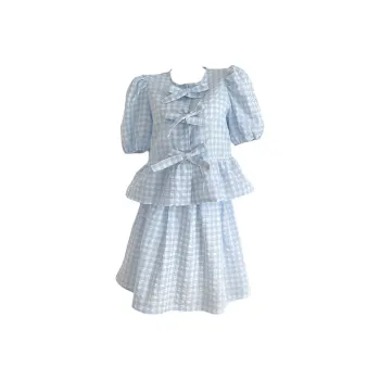 AHDO Two Piece Skirt Sets Women's