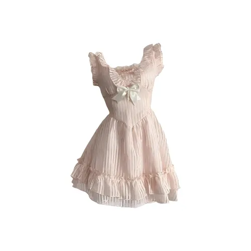 DOKZB Short Sleeved Dress Women's