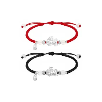 JIAFULAI Fabric Rope Bracelets Unisex