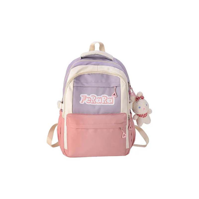 WICKBUEN Canvas Backpack Unisex Multicolor-6