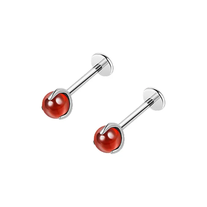 Daisy Dream Titanium Alloy Stud Earrings Unisex-5