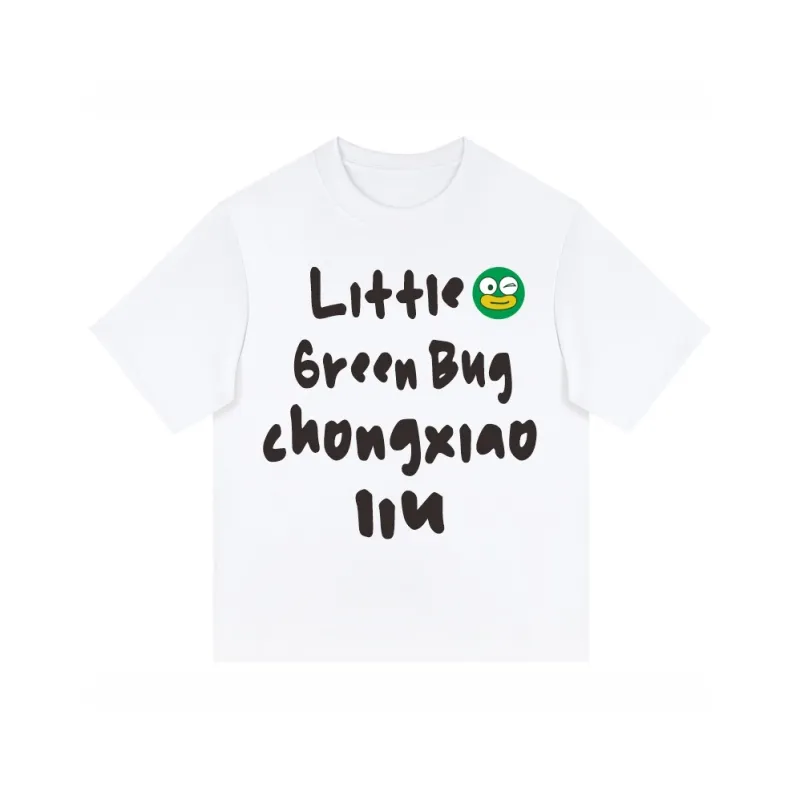 Bug small green T Shirts Unisex-3