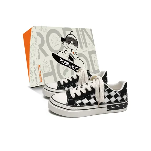 ROBINHOOD Coverage Slip Resistant Cushioning Impact Resistance Abrasion Resistant Low Top Skateboard Shoes Men's Box